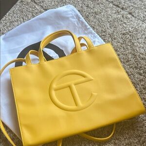 Telfar Sunlit Yellow Tote Bag